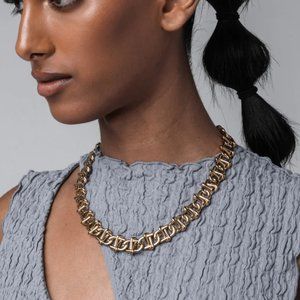 Vitaly Fusion Chain Gold Stainless Steel